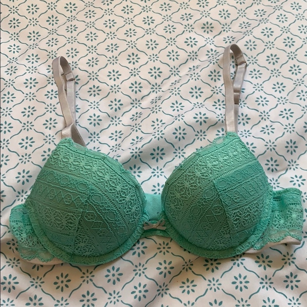 Aerie mint green bra